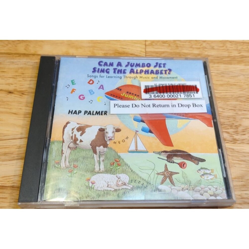 Can a Jumbo Jet Sing the Alphabet? - Songs-CD Jewel Case-Kids Music